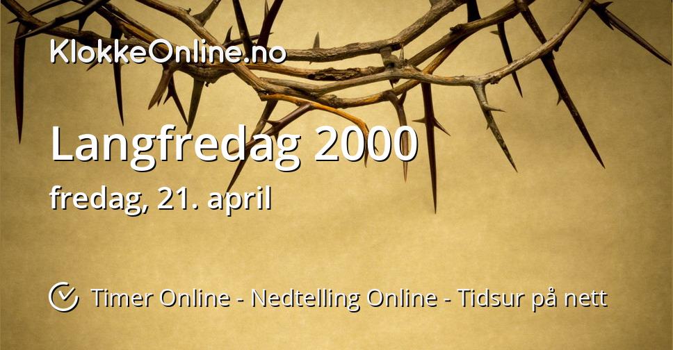 Langfredag 2000